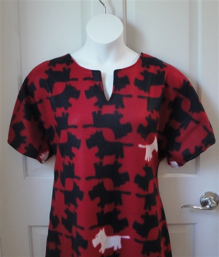 fleece night gown
