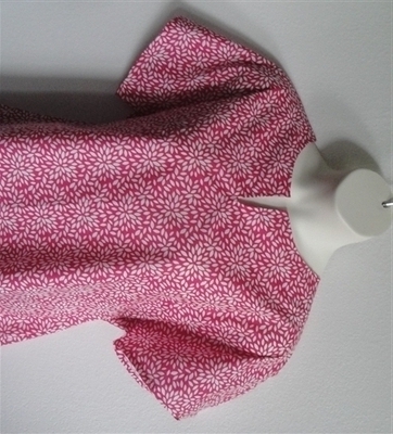 Gracie Shirt - Pink Flower Petals | Woven Fabrics