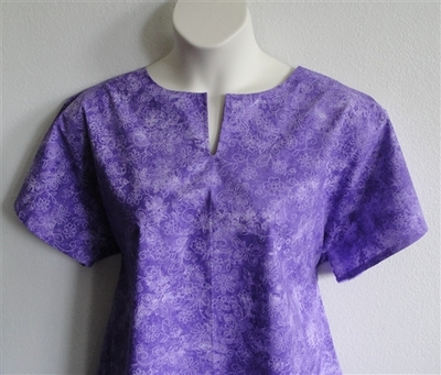 Purple Wash Butterfly Post Surgery Shirt - Gracie