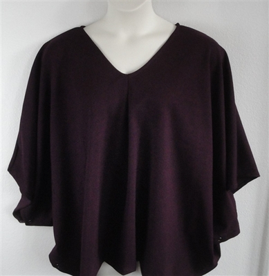 Kiley Side Opening Shirt - Plum | Side Opening Shirts