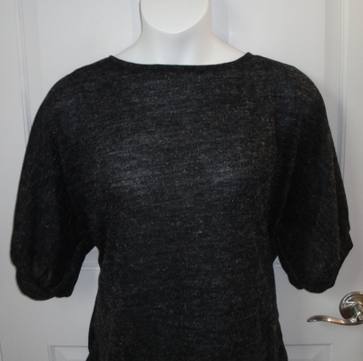 Black Mohair Post Surgery Sweater - Jan