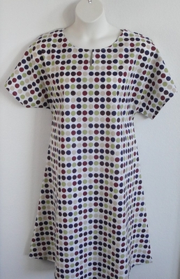 Multi Dot Post Surgery Nightgown