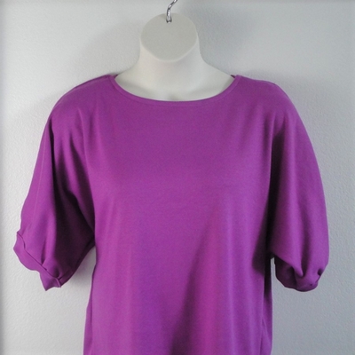 Black/Gray Cotton Floral Post Surgery Shirt - Libby