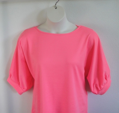 Neon Pink Post Surgery Shirt - Libby