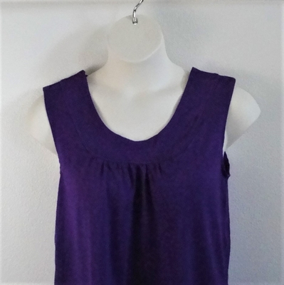 Purple Cotton Post Surgery Shirt - Sara