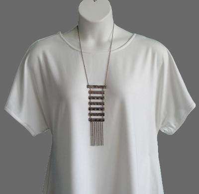 Creamy White French Terry Post Surgery Shirt - Tracie