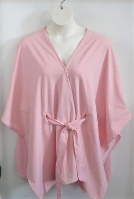 Pink Lycra Knit Post Surgery Cape - Shandra