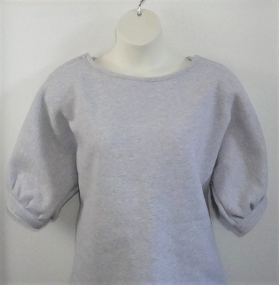 Light Gray Sweatshirt Post Surgery Shirt - Libby