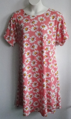 Coral Daisy Post Surgery Gown - Clearance