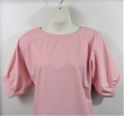 Light Pink Lycra Knit Post Surgery Shirt - Libby