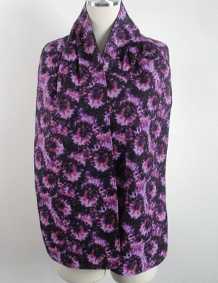 Adult Bib/Dinner Scarf - Pink/Purple Tie Dye