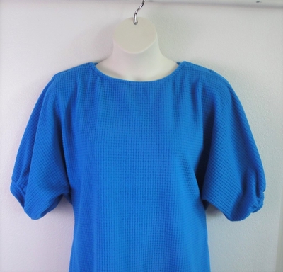 Blue Polartec Fleece Post Surgery Shirt - Libby