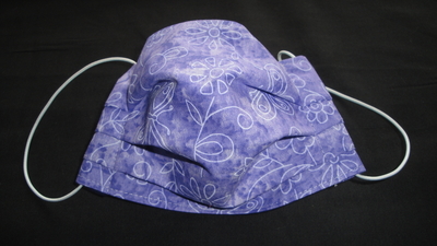 Purple Wash Butterfly Face Mask
