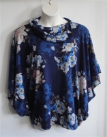 Image Emily Side Opening Sweater - Navy/Cream Floral (XS & S only)