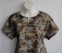 Image Gracie Shirt - Black/Gold Marble (XS & S Only)