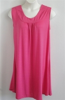 Image Heidi Nightgown - Bright Pink Poly Knit