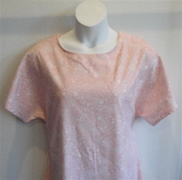 Image Orgetta FLANNEL Nightgown - Pink/White Butterfly