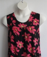 Image Sara Shirt - Coral Poppy Poly Knit