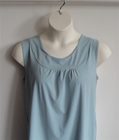 Image Sara Shirt - Dusty Blue Poly Knit
