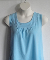 Image Sara Shirt - Light Blue Cotton Knit