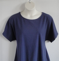 Image Tracie Shirt - Navy Cotton Knit