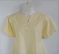 Image Gracie Shirt - Yellow Vine Floral