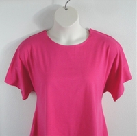 Image Tracie Shirt - Bright Pink Cotton Knit