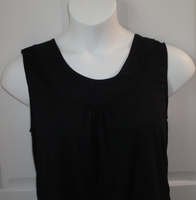 Image Sara Shirt - Black Cotton Knit (S-XL)
