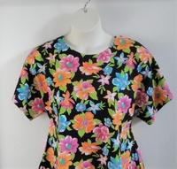 Image Tracie Shirt - Multi Neon/Black Tropical Cotton Knit