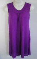 Image Heidi Nightgown - Purple Poly Knit