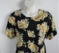 Image Tracie Shirt - Yellow Rose Rayon Knit