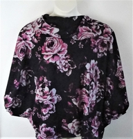 Image Emily Side Opening Sweater - Pink/Black Floral
