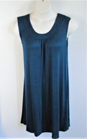 Image Heidi Nightgown - Dark Teal Rayon Knit (S, L &XL Only)