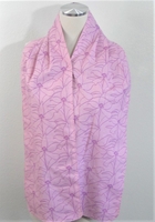 Image Adult Bib/Dinner Scarf - Pink Hawaiian