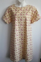Image CLEARANCE - Orgetta FLANNEL Nightgown - Yellow Butterfly  (Size XL Only)