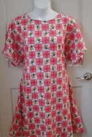 Image CLEARANCE - Orgetta FLANNEL Nightgown - Red Plaid Monkey (Size 2X Only)