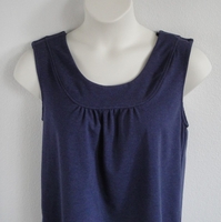 Image Sara Shirt - Navy Cotton Knit