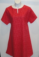 Image Erin Nightgown - Red Swirl (S, M and 3X only)