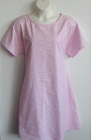 Image Orgetta FLANNEL Nightgown - Pink Stars