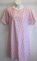 Image Orgetta FLANNEL Nightgown - Pink Ribbon Gingham