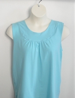 Image Sara Shirt - Light Blue Cotton Knit