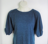 Image Jan Sweater - Teal Blue Mohair Sweater Knit