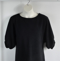 Image Libby Shirt - Black Polartec FLEECE (M & L Only)